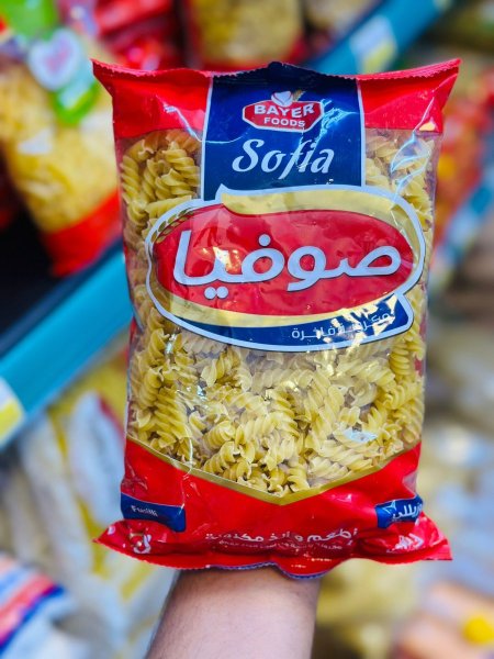 معكرونة اشكال صوفيا